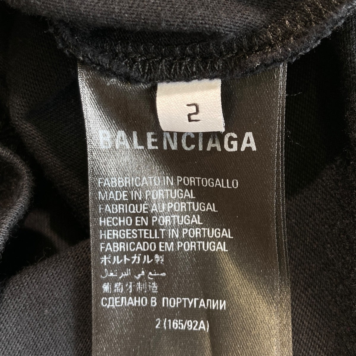BALENCIAGA×adidas 22AWOVERSIZED TEEオーバーサイズ 半袖Tシャツ723976 古着・中古-4枚目のアイテム画像