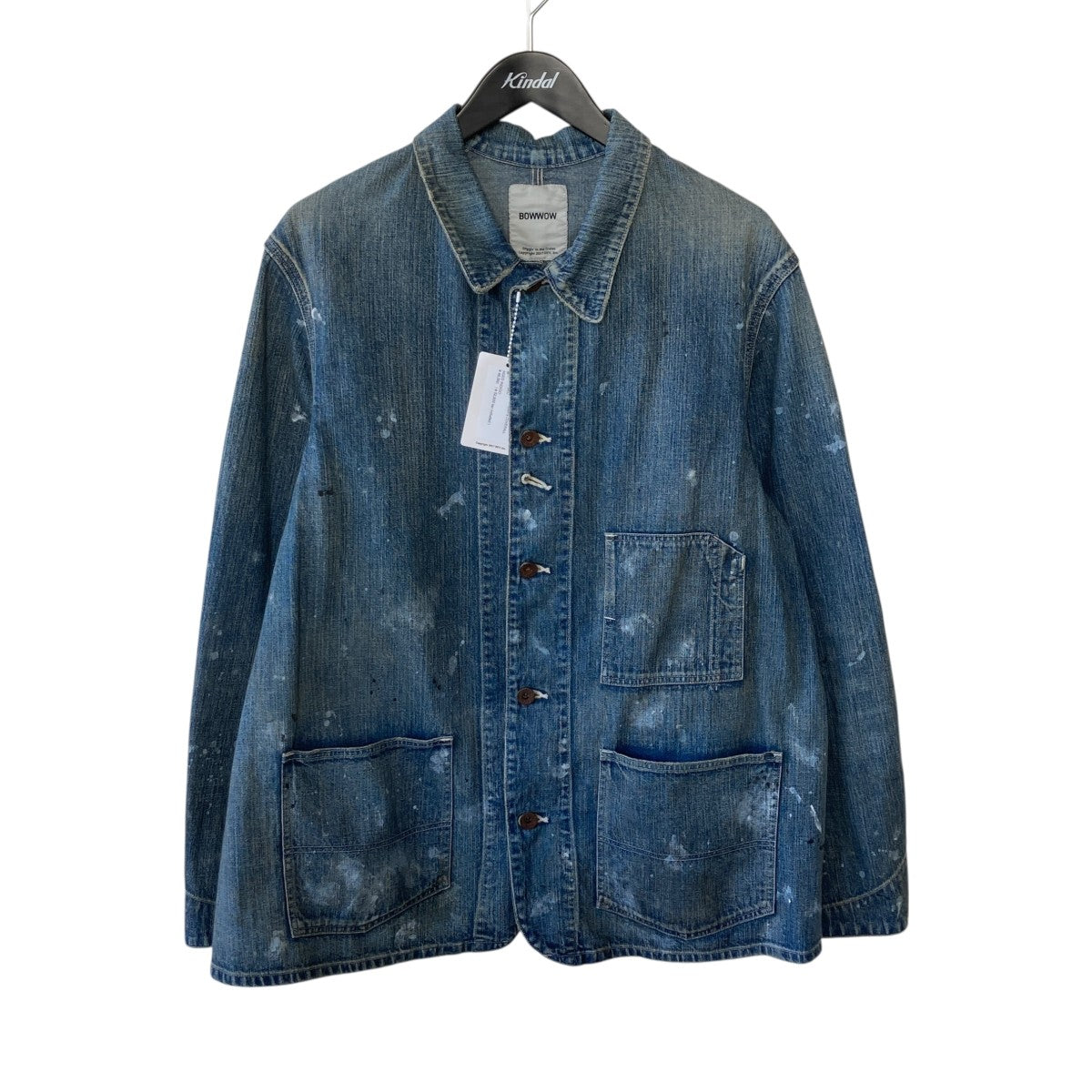 BOWWOW(バウワウ) PAINT-STAINED ENGINEER'S COVERALLカバーオール