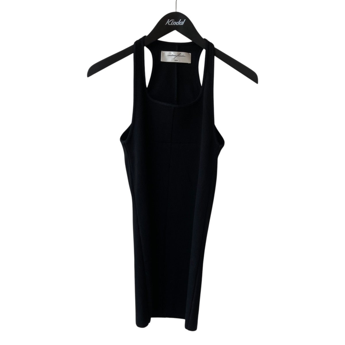 MATIERES FECALES 25AWUNISEX CROSS SEAM TANK KNITタンクトップMAT01T101 古着・中古-1枚目のアイテム画像