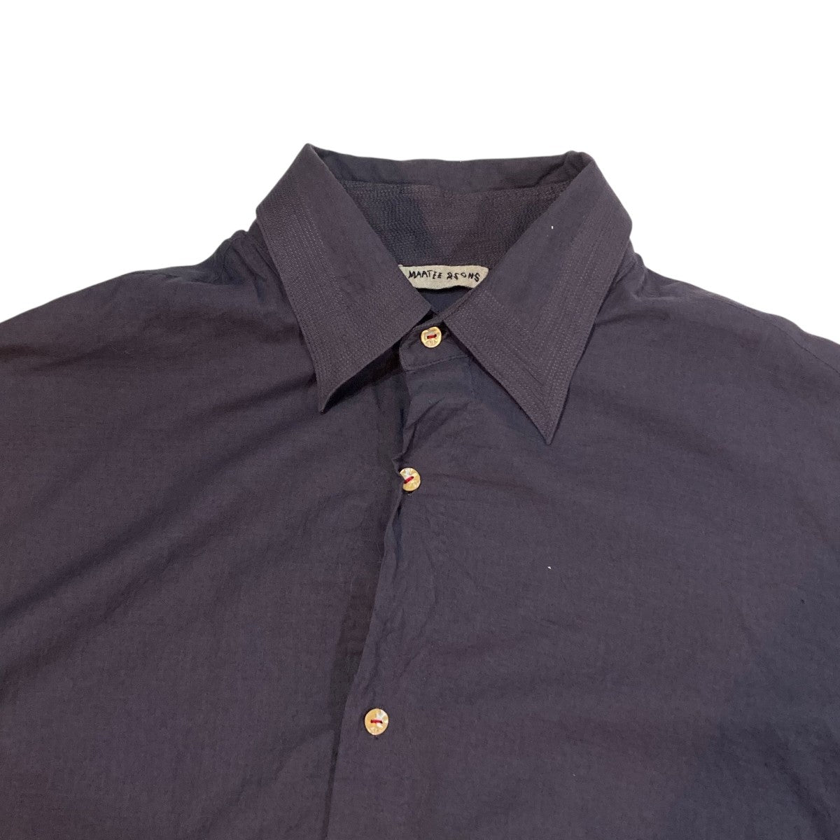 MAATEE＆SONS GUPTA KHADI COTTON SHIRTS長袖シャツMT5103-0604 古着・中古-3枚目のアイテム画像
