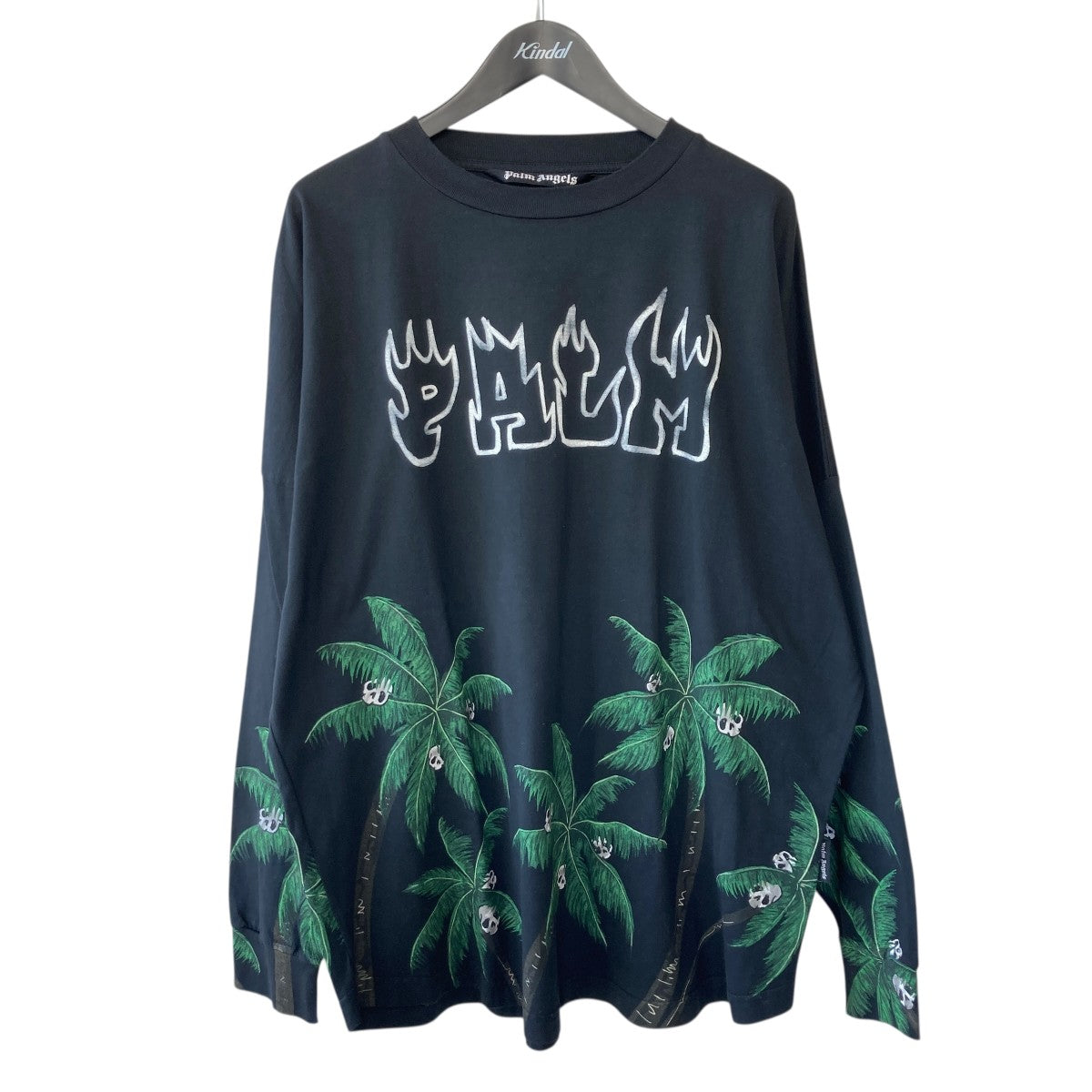 Palm Angels(パームエンジェルス) 23AWSkull Printed Crewneck T-Shirt
