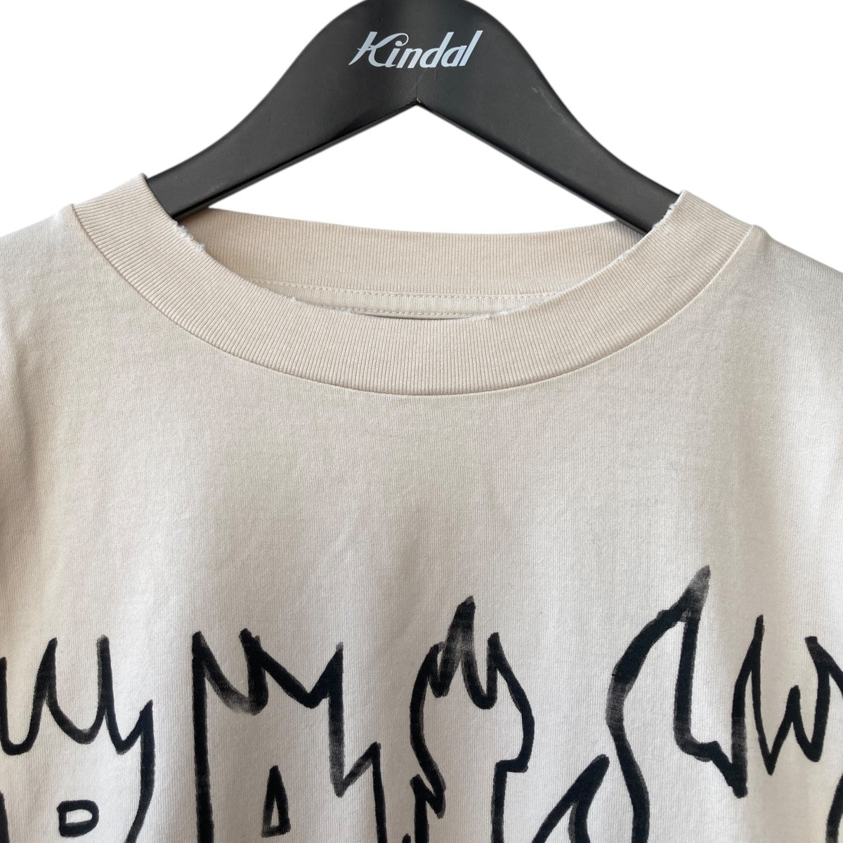 Palm Angels 23AWSkull Printed Crewneck T-ShirtロングカットソーPMAB001S23JER002 古着・中古-3枚目のアイテム画像