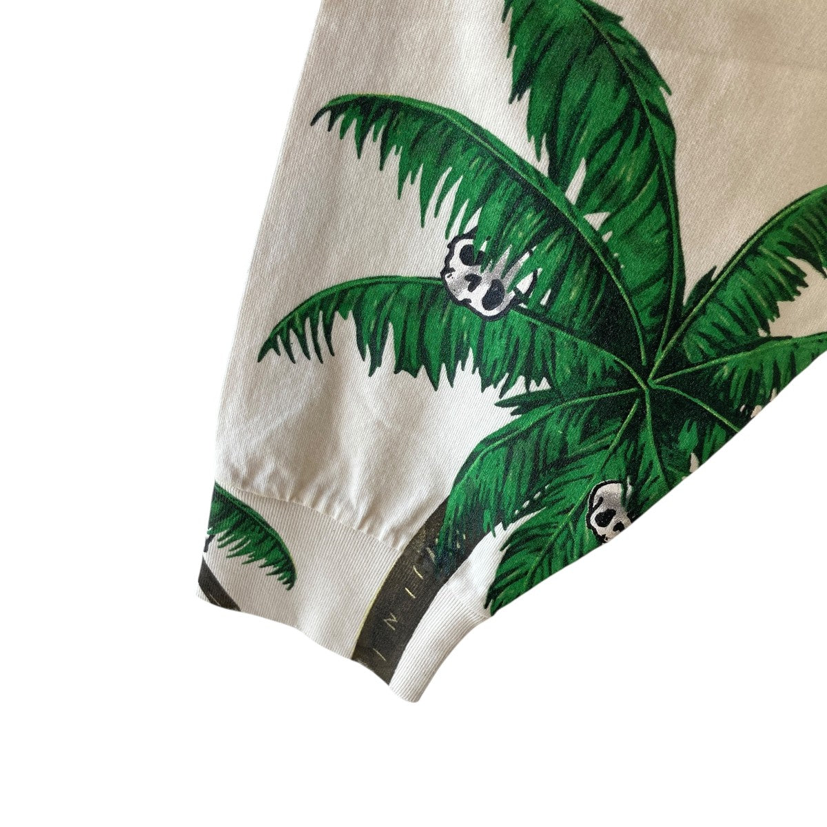 Palm Angels 23AWSkull Printed Crewneck T-ShirtロングカットソーPMAB001S23JER002 古着・中古-4枚目のアイテム画像