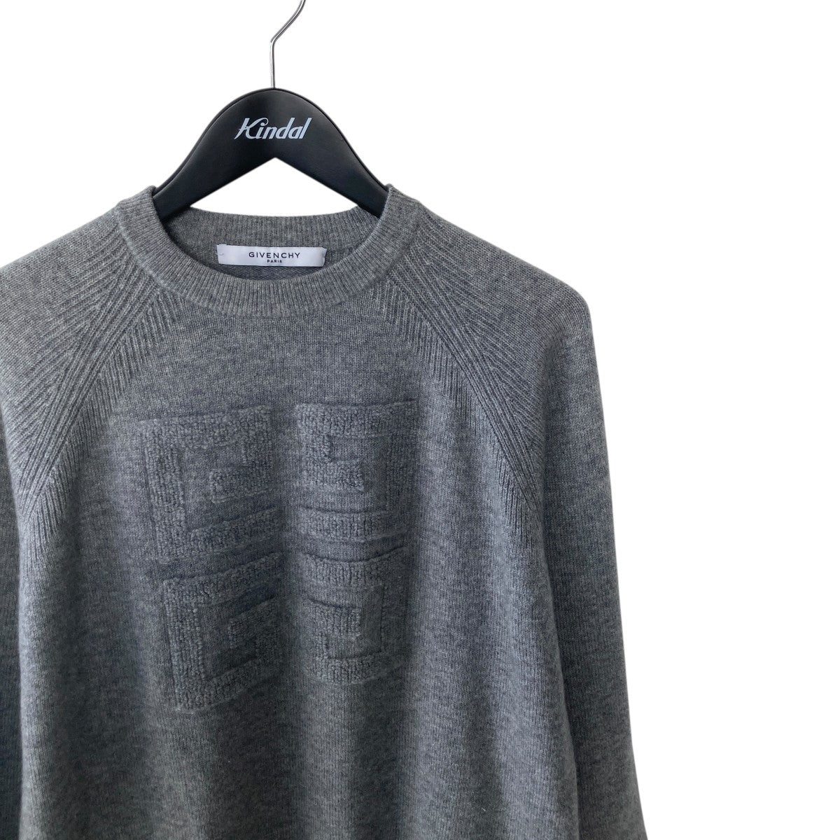 4GエンブレムカシミヤニットBW903Q4Z31