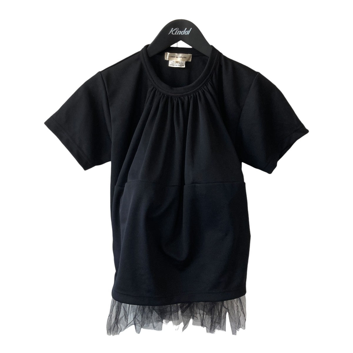 COMME des GARCONS フロントチュールTシャツGI-T018 古着・中古-1枚目のアイテム画像