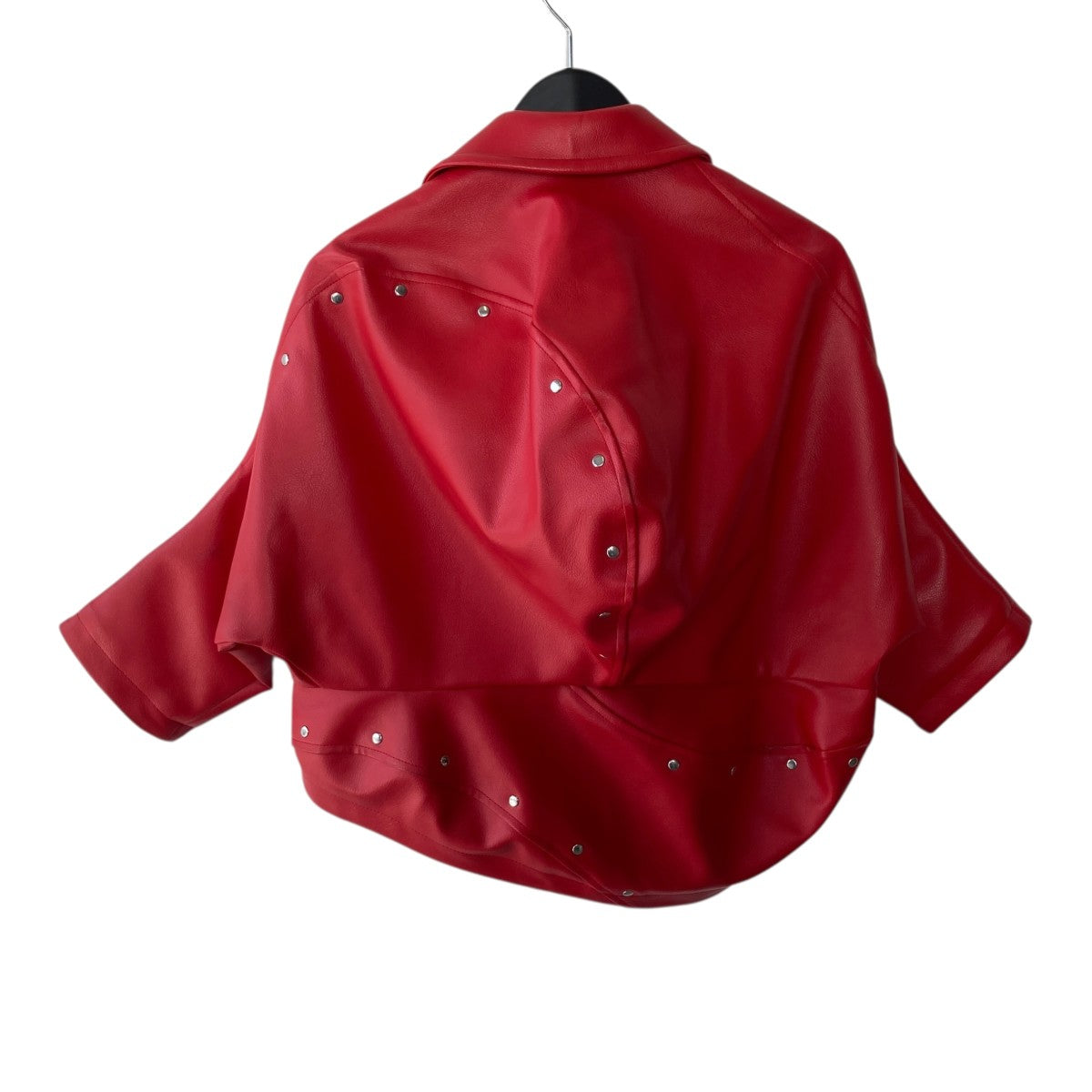 COMME des GARCONS / 23SS/AD2022/ジャケット/M/フェイクレザー/RED/GK-J025// COMME des GARCONS(コムデギャルソン) フェイクレザージャケットGR