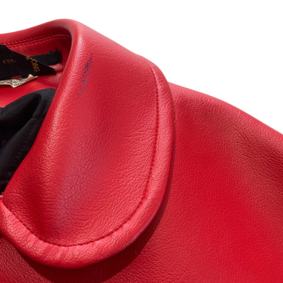 COMME des GARCONS(コムデギャルソン) フェイクレザージャケットGR