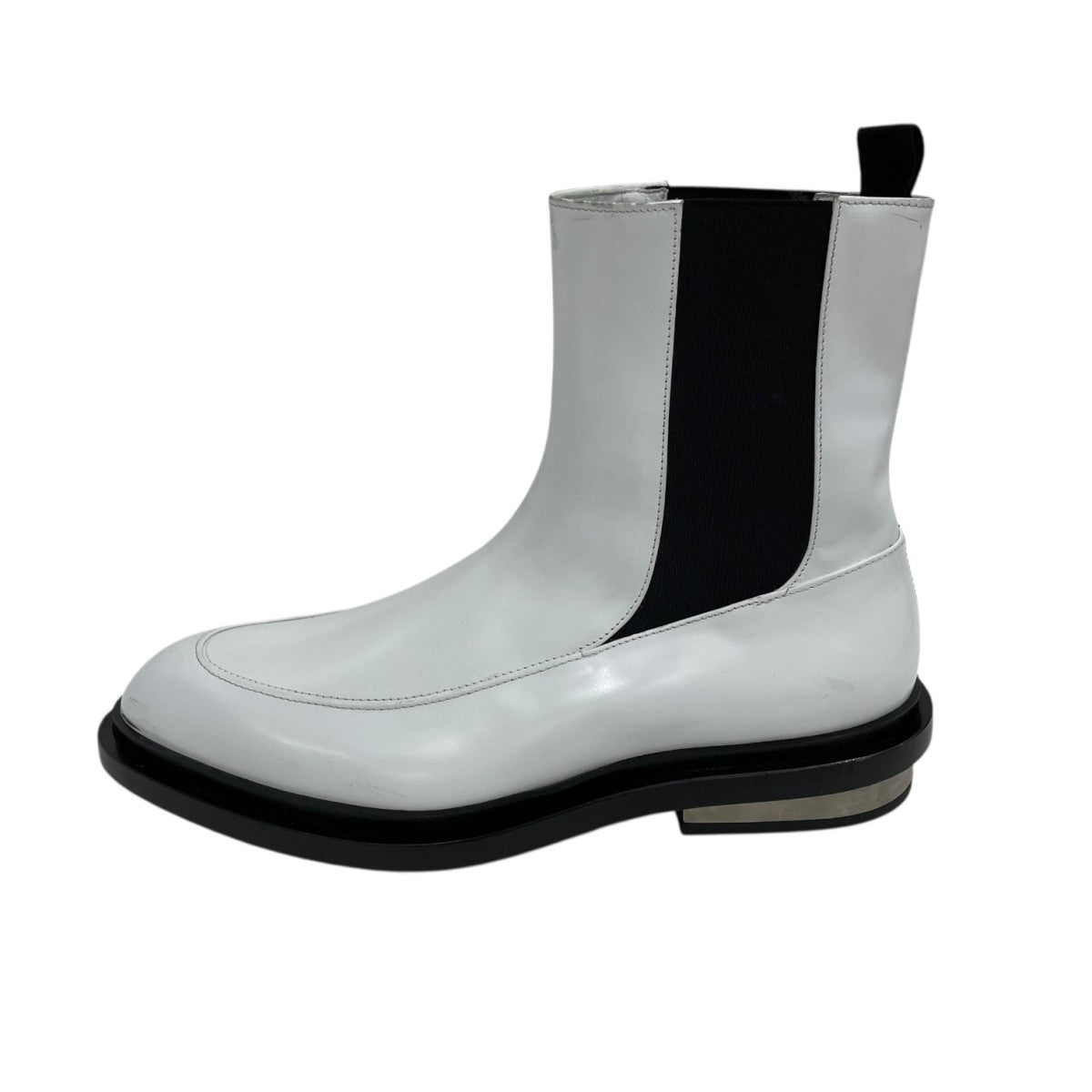 JIL SANDER メタルヒール サイドゴアブーツ 古着・中古-2枚目のアイテム画像