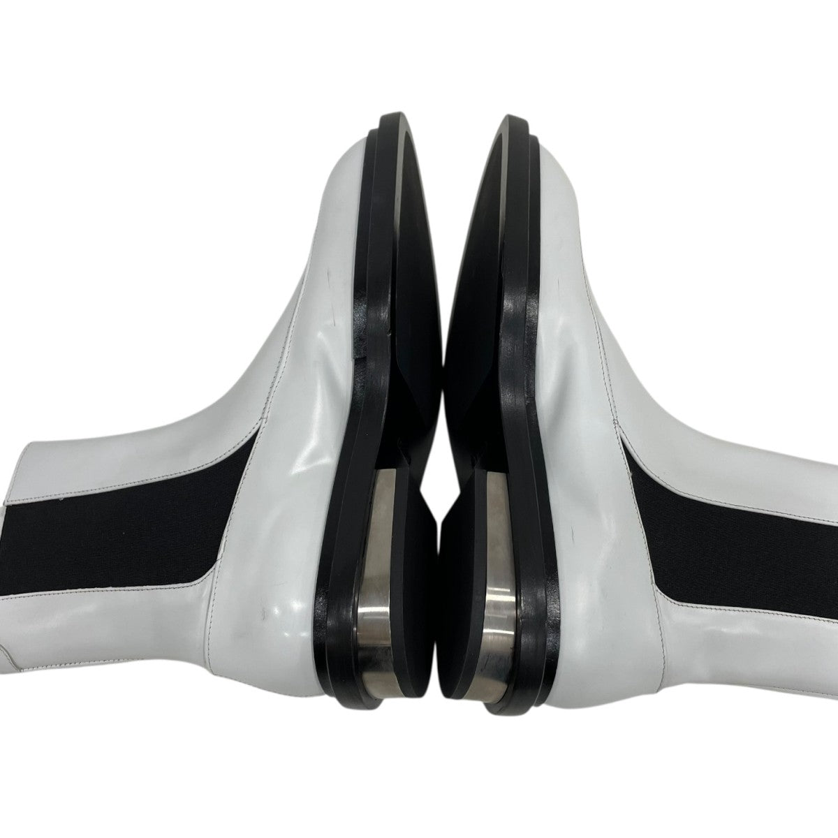JIL SANDER メタルヒール サイドゴアブーツ 古着・中古-5枚目のアイテム画像