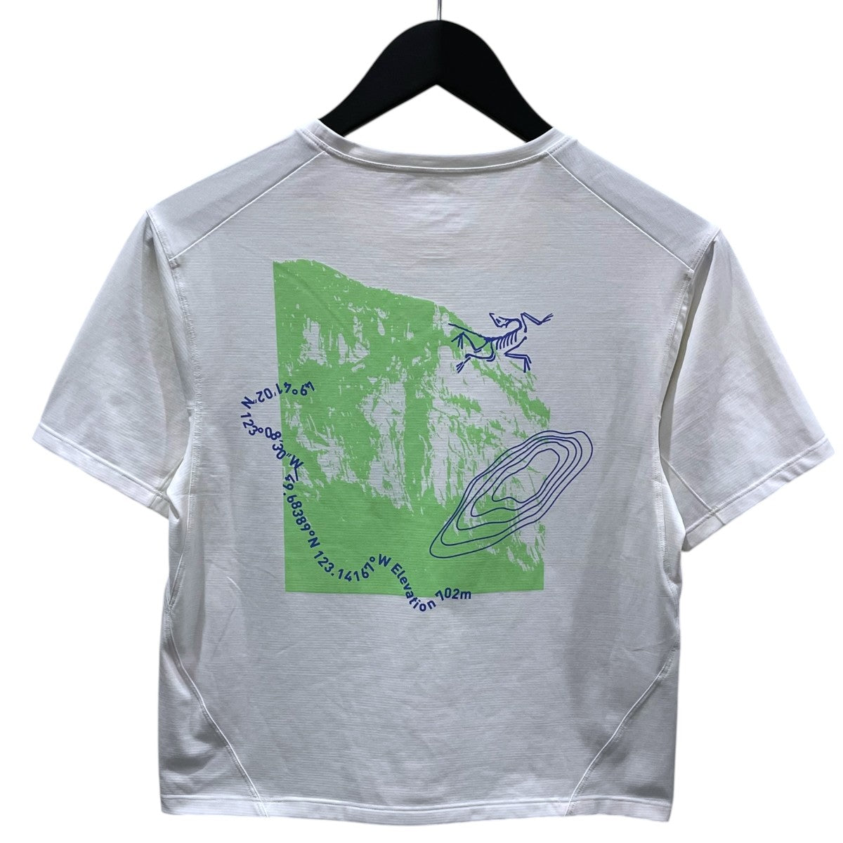 ARC’TERYX 25SS プリントTシャツ Taema Crop Topo SS ティーマ クロップ トポ ショートスリーブ X000009494 古着・中古-2枚目のアイテム画像