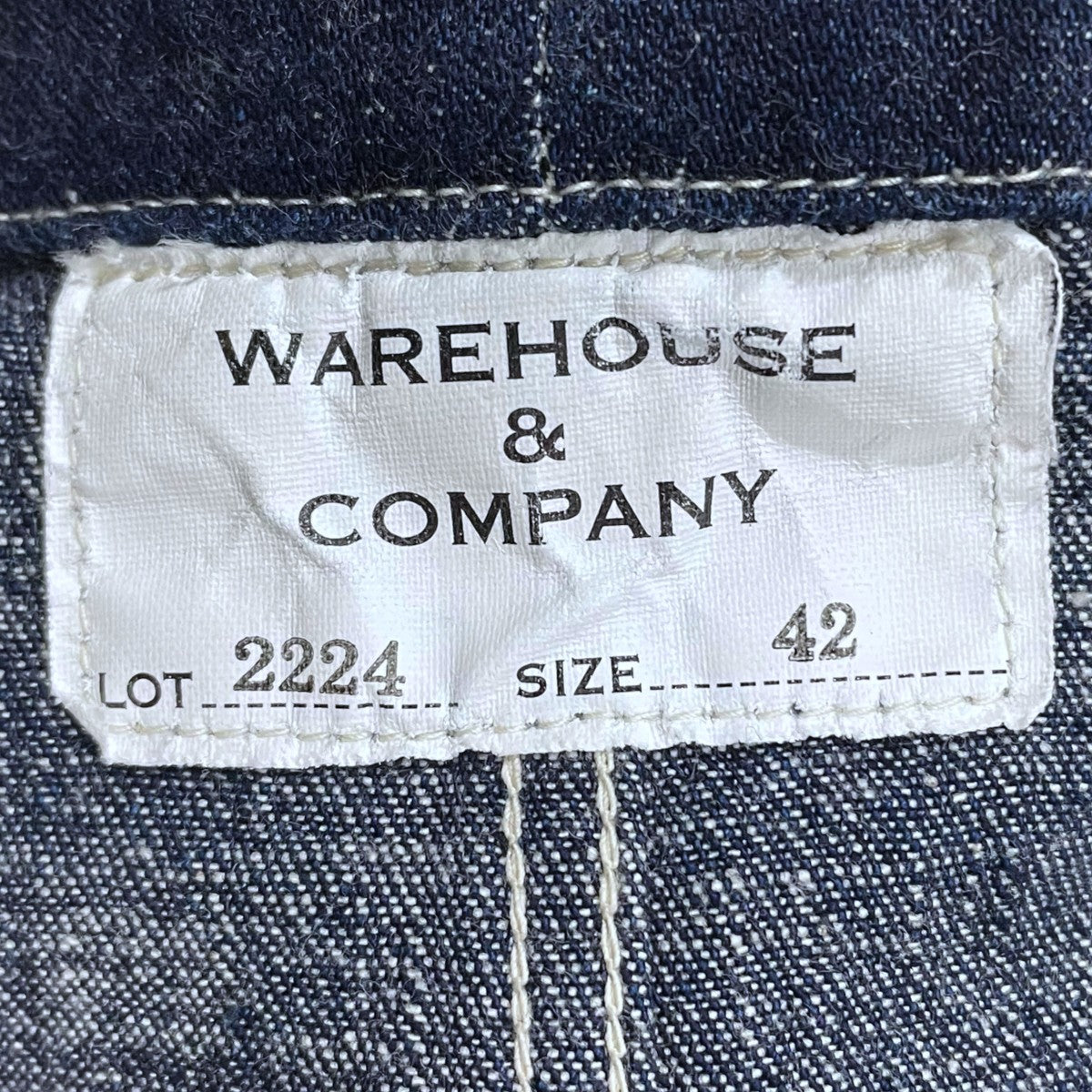 WAREHOUSE(ウエアハウス) デニムカバーオール 1920'S FREE LAND CHORE