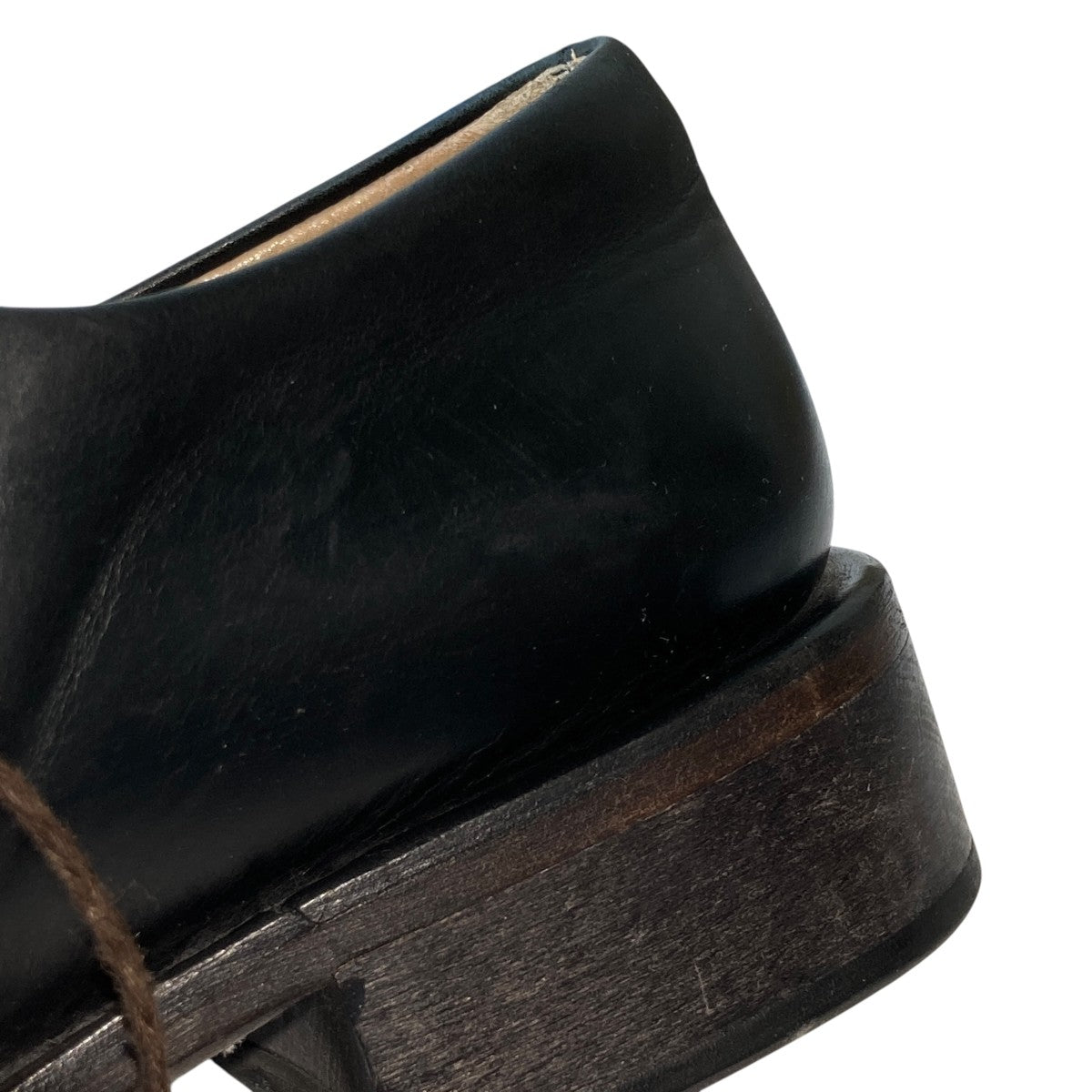 CHEREVICHKIOTVICHKI 18SSONE PIECE DERBY GOODYEAR (without tongue)レザーシューズ 古着・中古-10枚目のアイテム画像