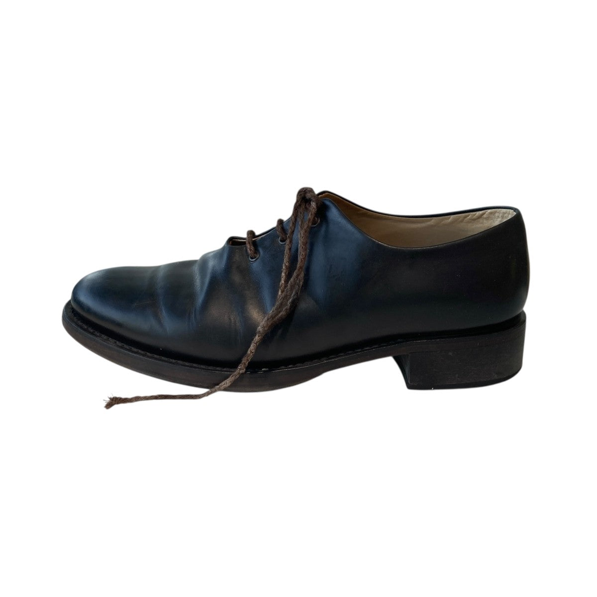 CHEREVICHKIOTVICHKI 18SSONE PIECE DERBY GOODYEAR (without tongue)レザーシューズ 古着・中古-2枚目のアイテム画像