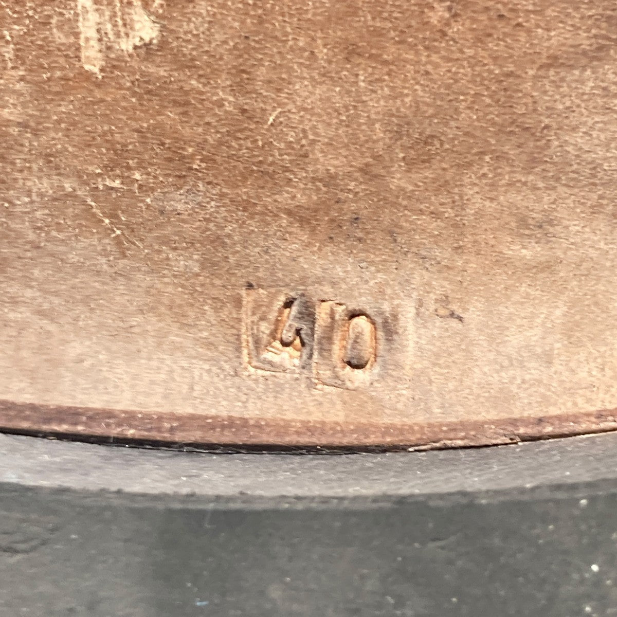 CHEREVICHKIOTVICHKI 18SSONE PIECE DERBY GOODYEAR (without tongue)レザーシューズ 古着・中古-8枚目のアイテム画像