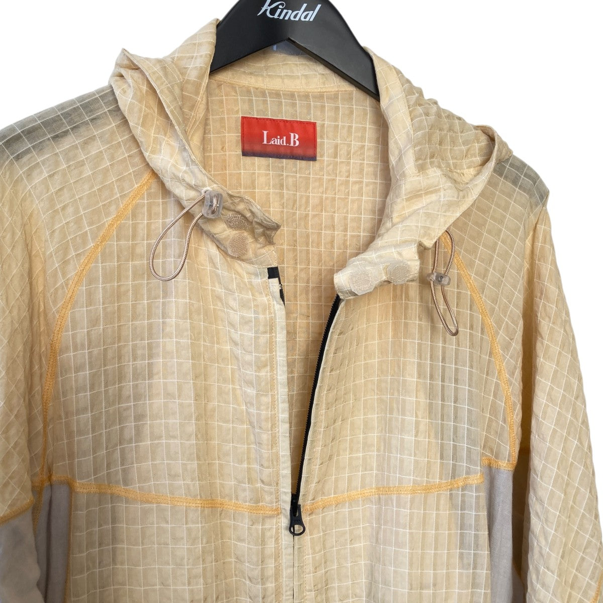 Laid．B 25SSDiver seam parkaジャケットLB25SS-BR01 古着・中古-4枚目のアイテム画像