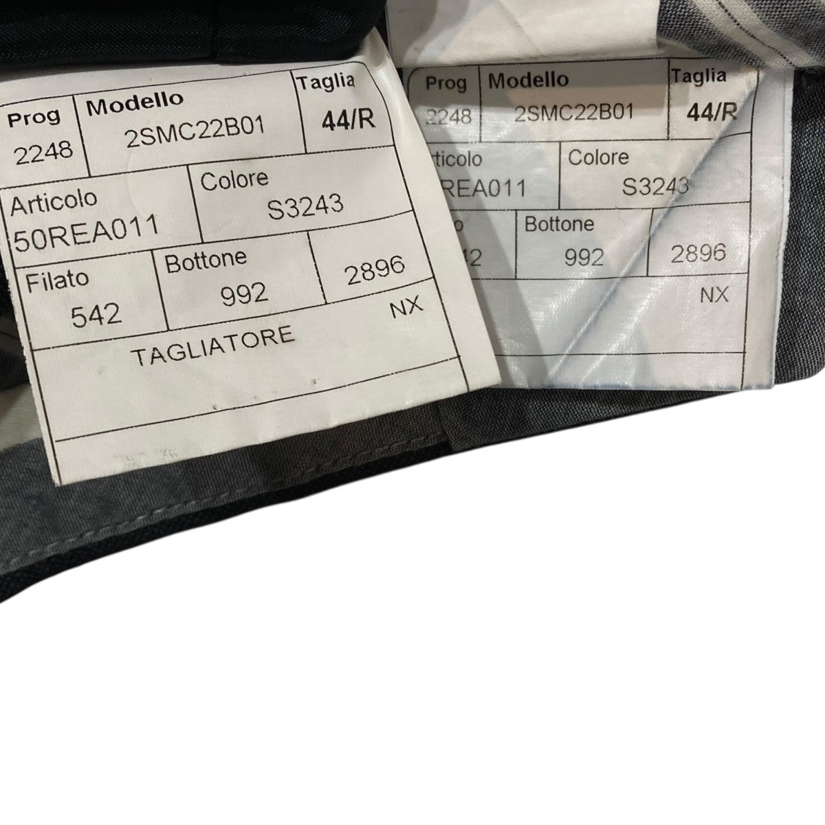 TAGLIATORE ストライプセットアップスーツ2SMC22B01 古着・中古-10枚目のアイテム画像