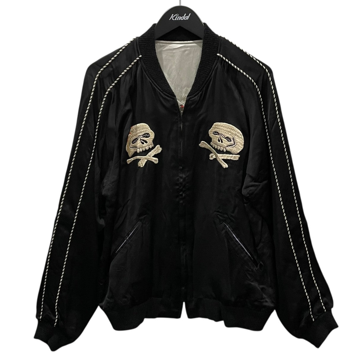 テーラー東洋 18SS リバーシブルスカジャン KOSHO ＆ CO． SPECIAL EDITION BLOODY SKULL DRAGON ＆ TIGER TT14118 古着・中古-1枚目のアイテム画像