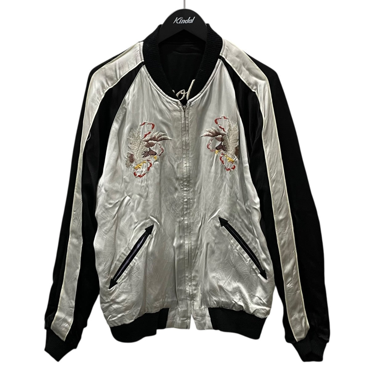 テーラー東洋 18SS リバーシブルスカジャン KOSHO ＆ CO． SPECIAL EDITION BLOODY SKULL DRAGON ＆ TIGER TT14118 古着・中古-3枚目のアイテム画像