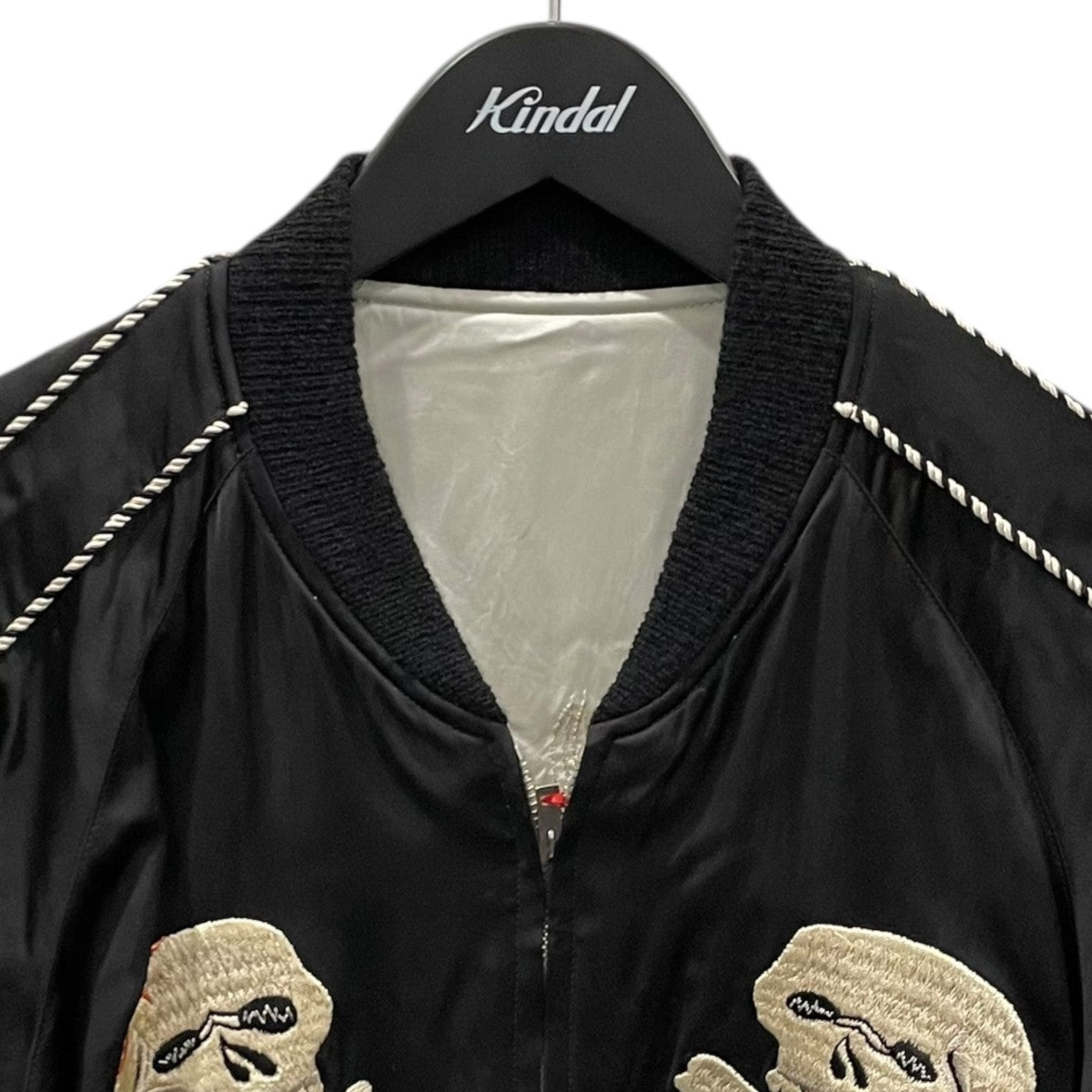 テーラー東洋 18SS リバーシブルスカジャン KOSHO ＆ CO． SPECIAL EDITION BLOODY SKULL DRAGON ＆ TIGER TT14118 古着・中古-7枚目のアイテム画像