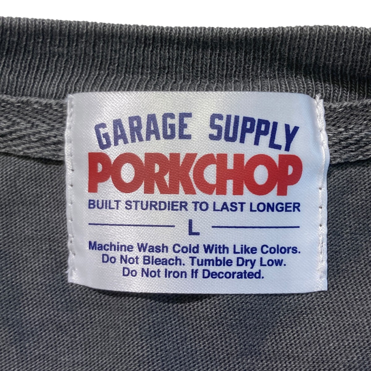 PORKCHOP BAR＆SHIELD TEE - ASHTシャツ 古着・中古-5枚目のアイテム画像