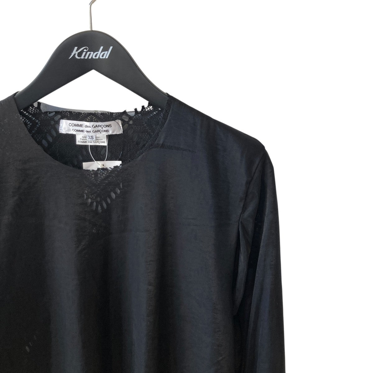 COMME des GARCONS COMME des GARCONS 25SSレイヤード レースプルオーバーブラウスRO-T015 古着・中古-3枚目のアイテム画像