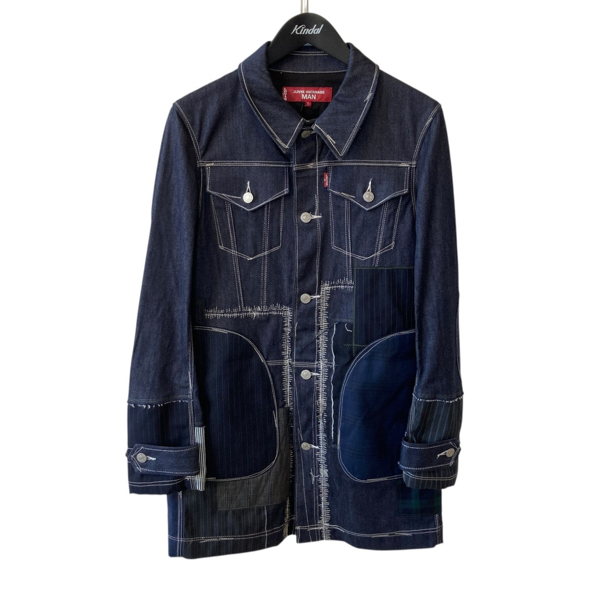 JUNYA WATANABE MAN 24AWLevi’s WネームデニムコートWO-C201 古着・中古-1枚目のアイテム画像
