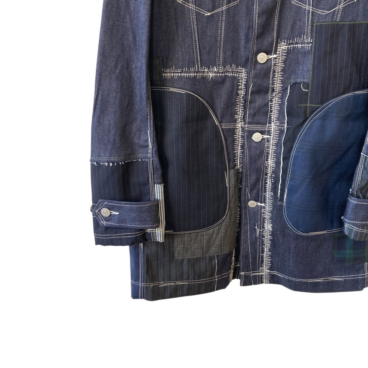 JUNYA WATANABE MAN 24AWLevi’s WネームデニムコートWO-C201 古着・中古-4枚目のアイテム画像