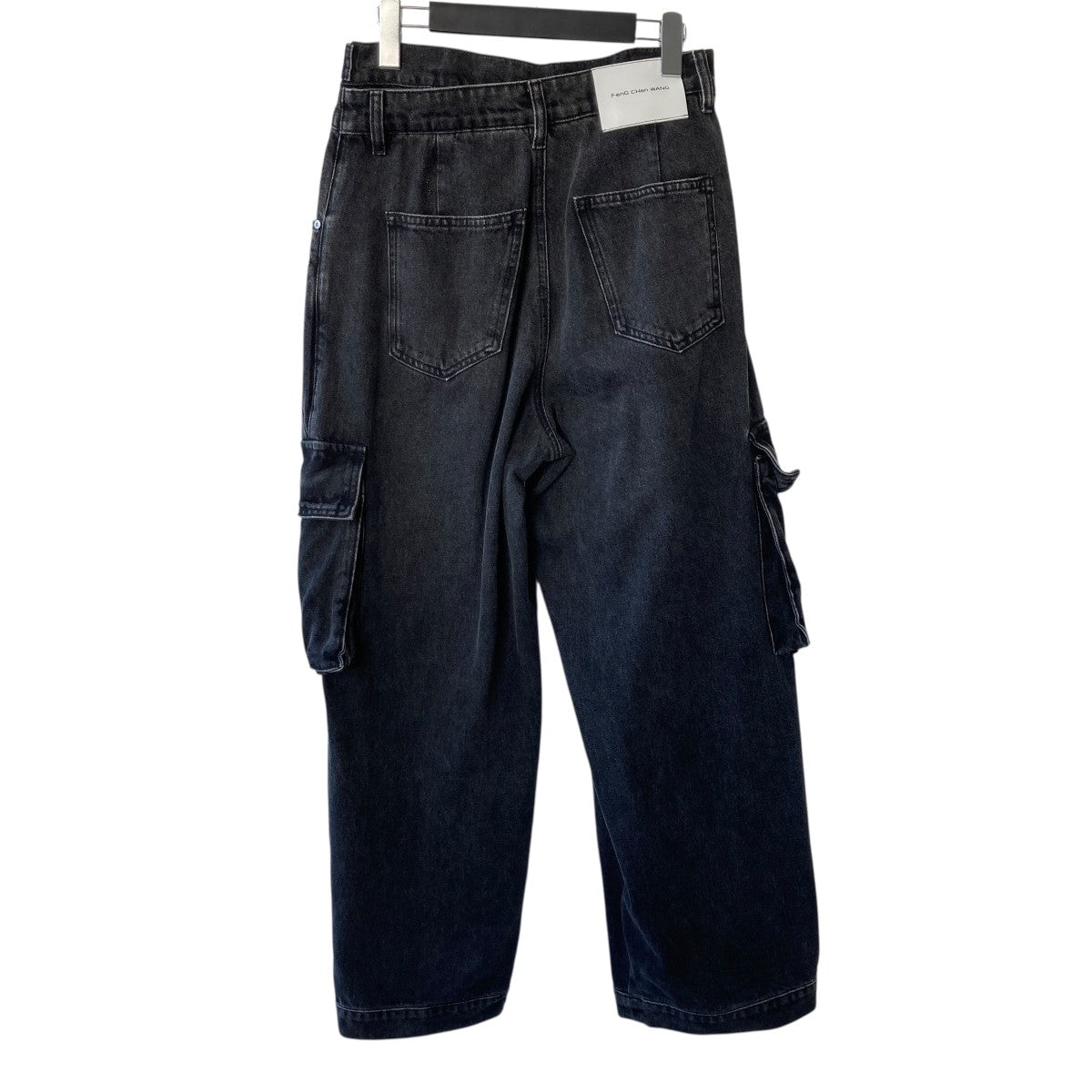 DOUBLE WAIST DENIM CARGOカーゴデニムパンツFUS15TR21