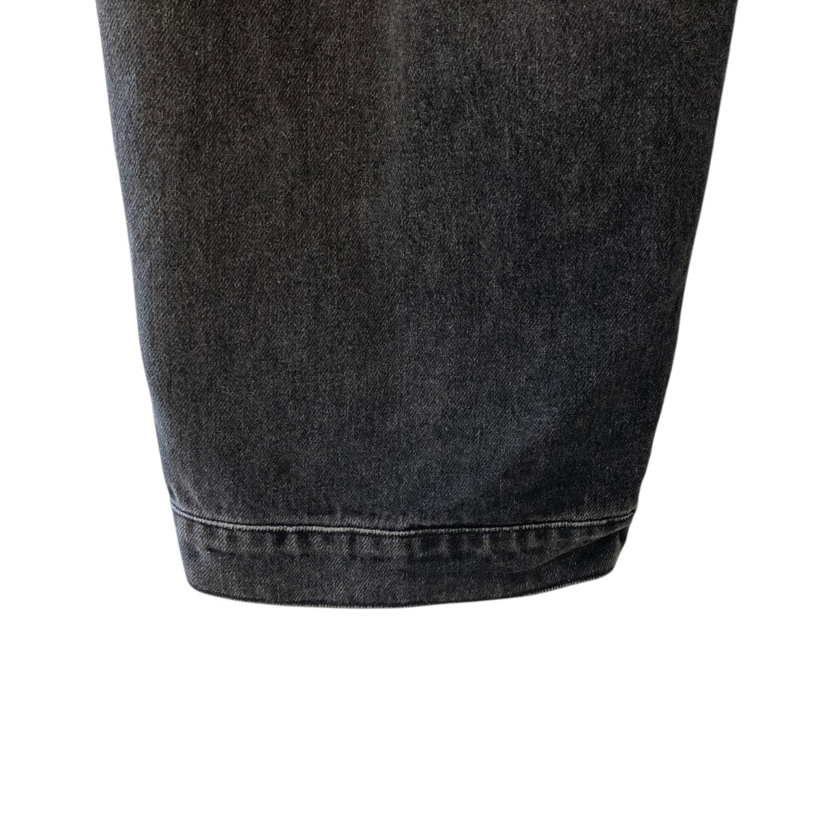 DOUBLE WAIST DENIM CARGOカーゴデニムパンツFUS15TR21
