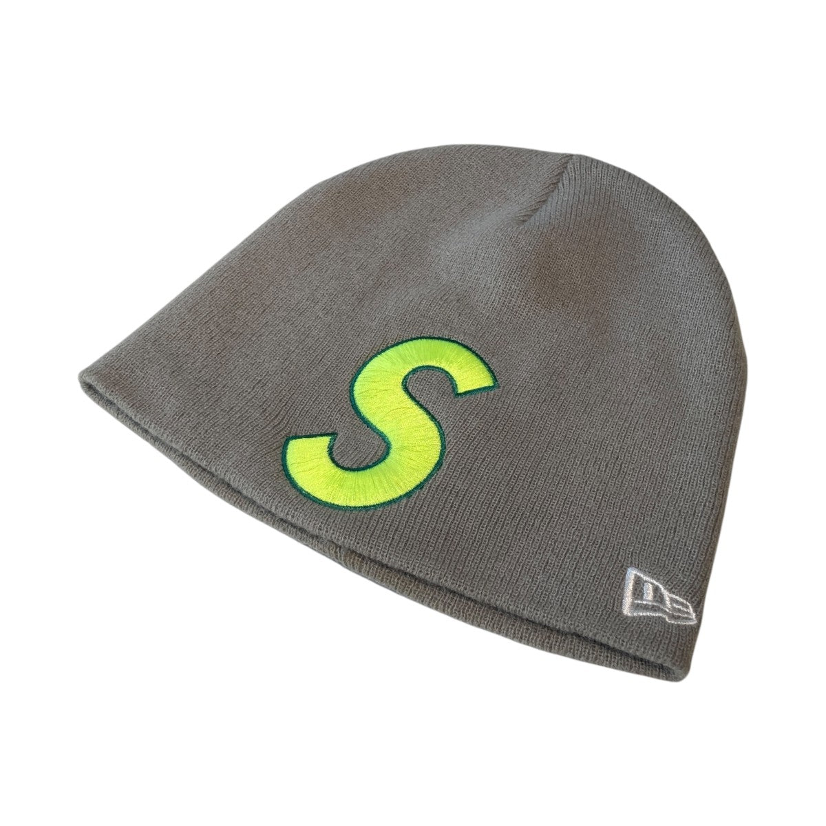 New Era S Logo Beanieニット帽