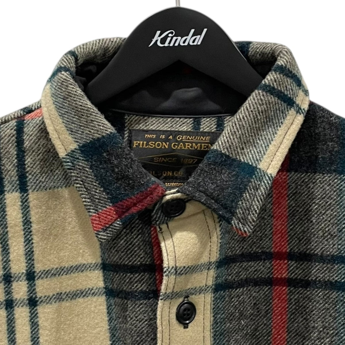 チェック柄ウールジャケット Lined Mackinaw Jac Shirt ラインドマッキノージャックシャツ 8049-45-30005