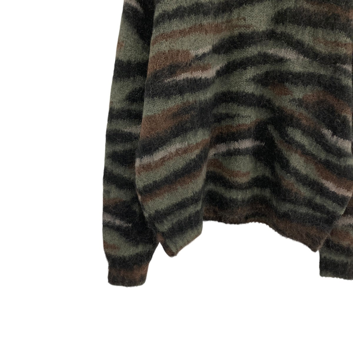 Supreme(シュプリーム) 25AWBrushed Mohair Sweater Tiger Camoニット