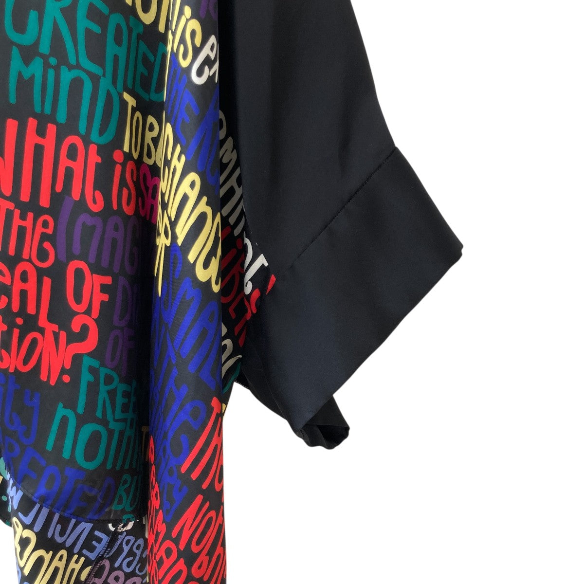 sacai メッセージプリントブラウス21-05814 古着・中古-5枚目のアイテム画像