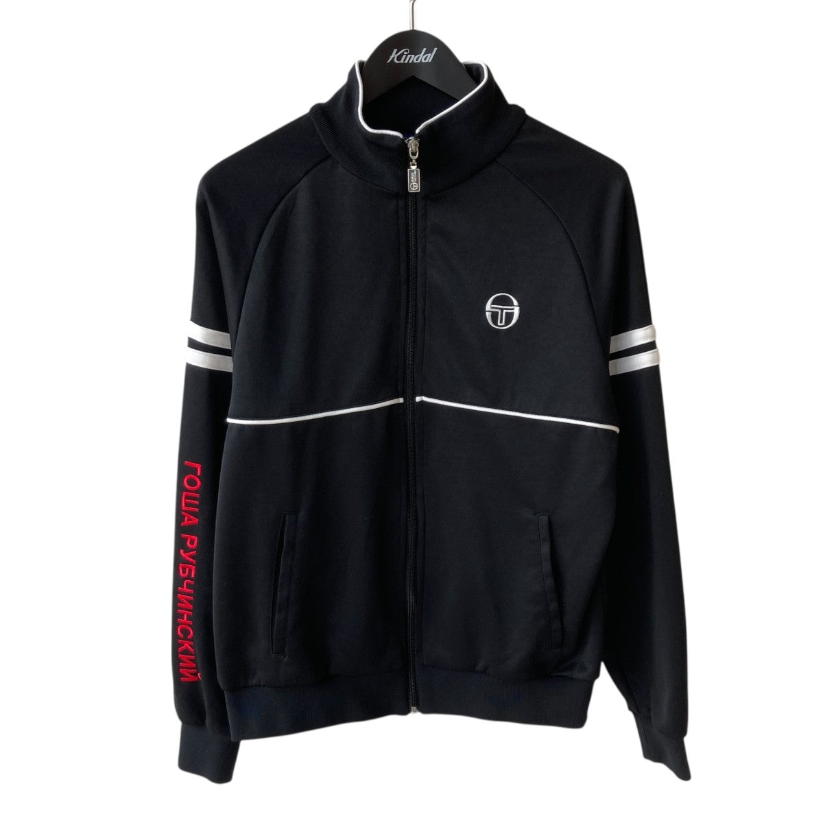 美品✨　ゴーシャラブチンスキー セルジオタッキーニ トラックジャケット 黒　M Gosha Rubchinskiy×Sergio Tacchini トラックジャケット870814 870814