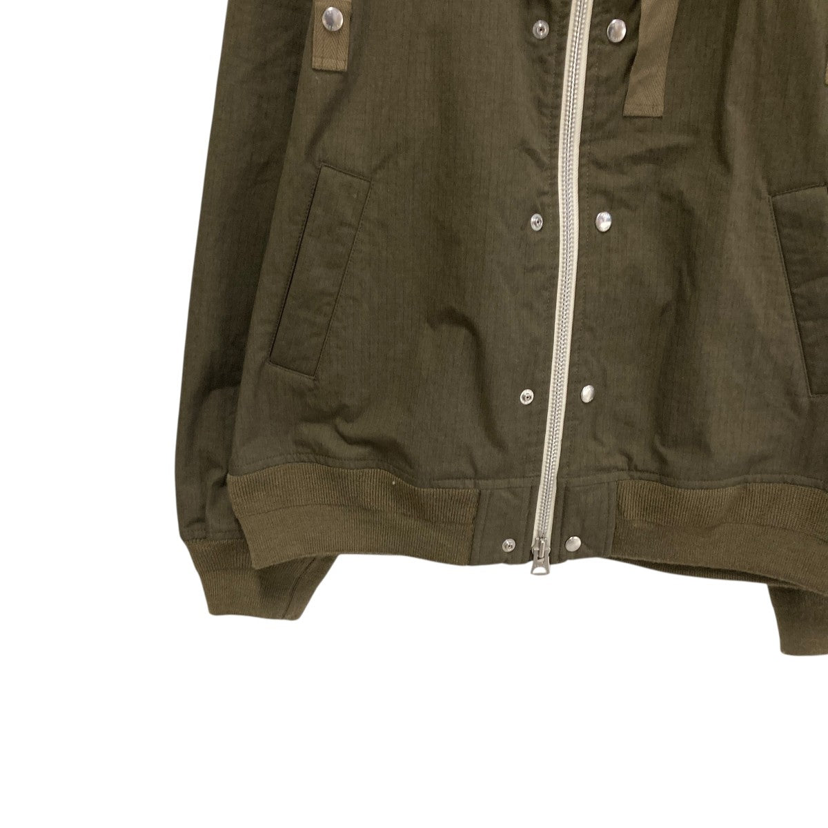 sacai 25AWRip Stop Jacketブルゾン25-03772M 古着・中古-4枚目のアイテム画像