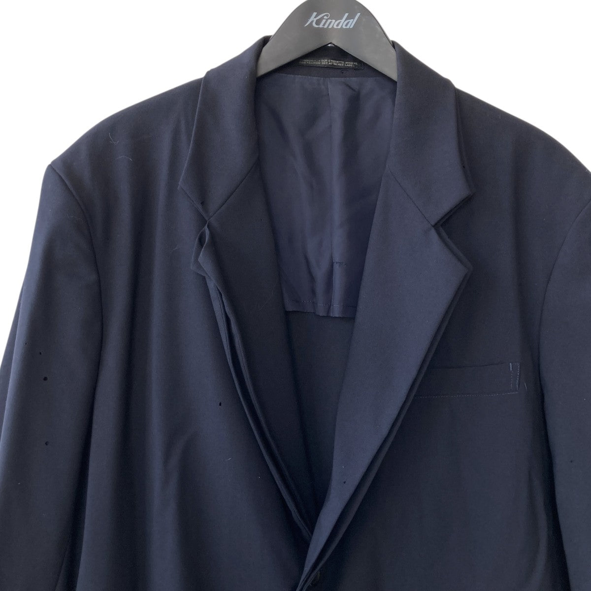Yohji Yamamoto pour homme 丸文字タグ テーラードジャケット 古着・中古-3枚目のアイテム画像
