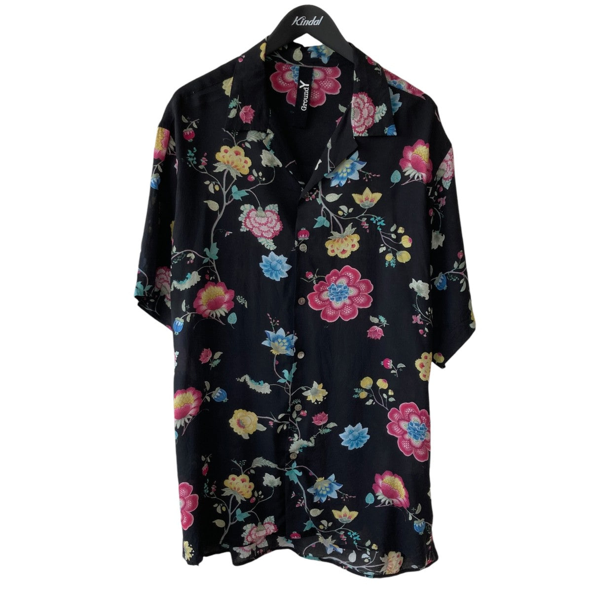 RAYON PRINT CHINESE FLOWER ALOHA SHIRT半袖シャツGP-B25-206