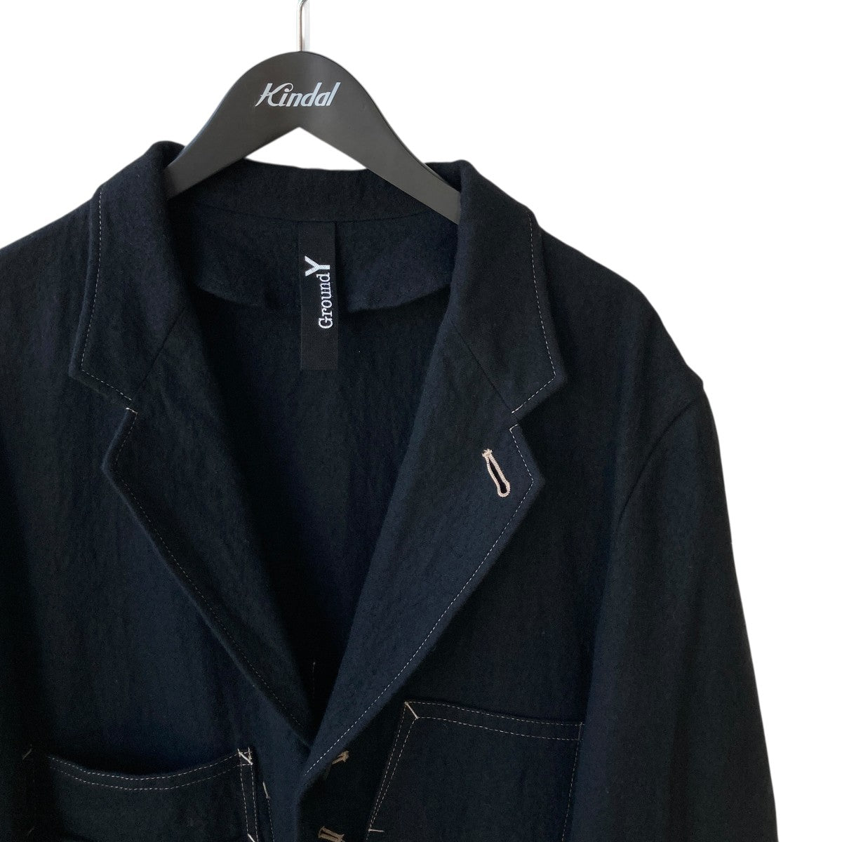 FULLING SERGE COVERALL PK JACKETウールコートGL-J19-111