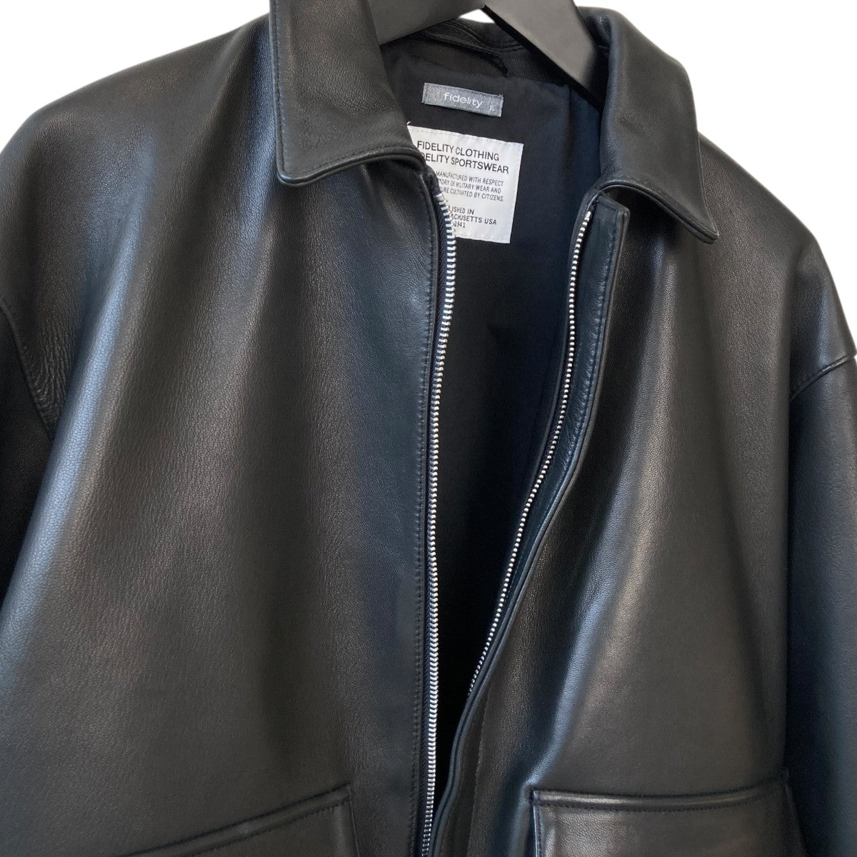 FIDELITY フィデリティ SN-23775026 革ジャン FIDELITY（フィデリティ） SN-23775026 LAMB LEATHER A-2 JKT ラム