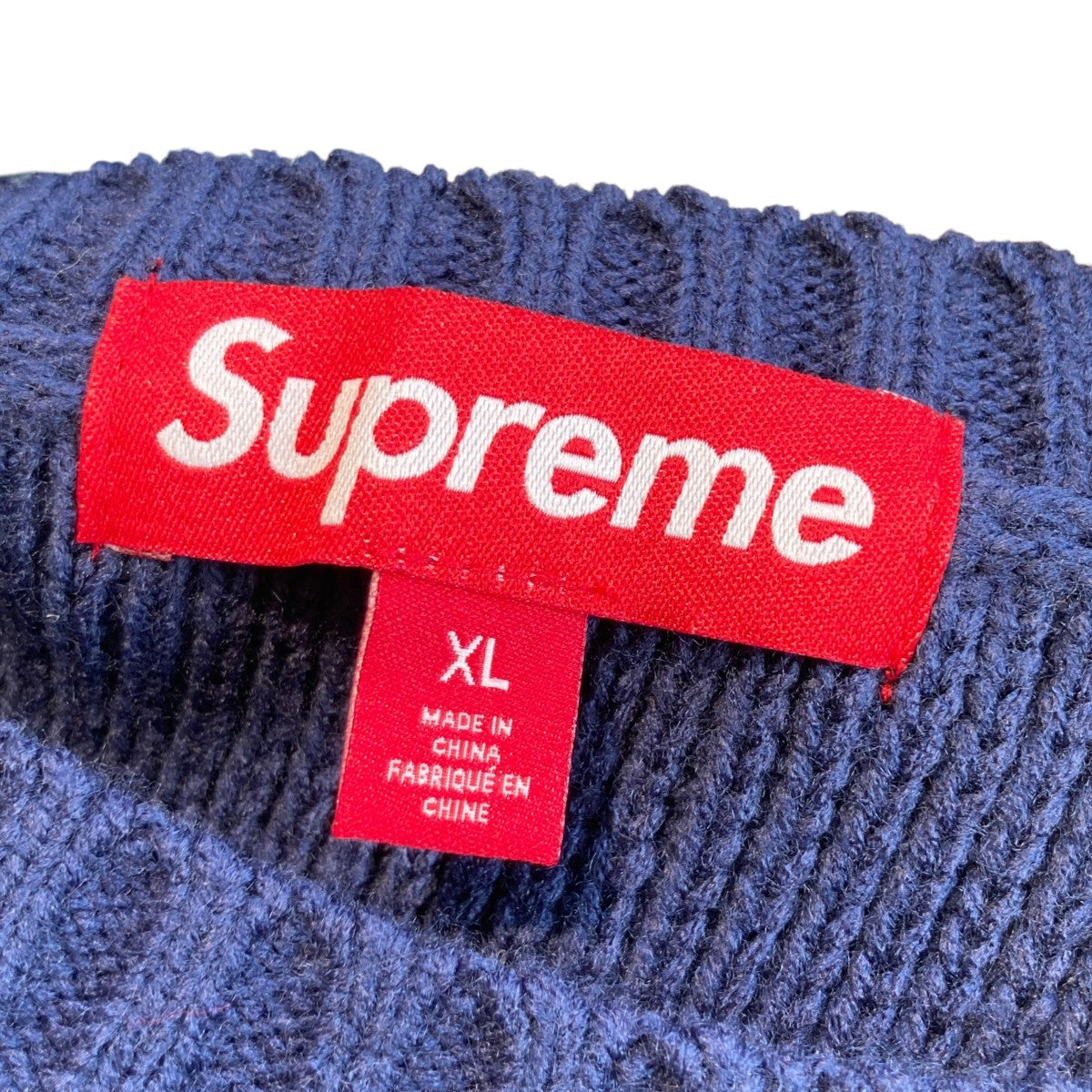 supreme chest stripe シュプリーム　ニットセーター Supreme(シュプリーム) Supreme Chest Stripe Sweaterニットセーター