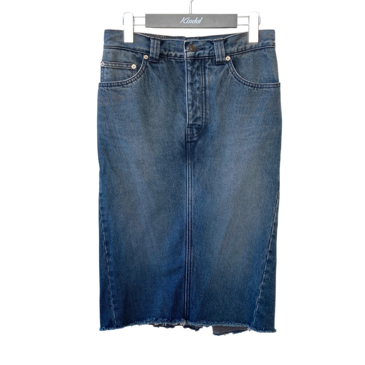 BALENCIAGA Denim skirt shortsデニムスカートショーツ675235 TJW57 古着・中古-1枚目のアイテム画像