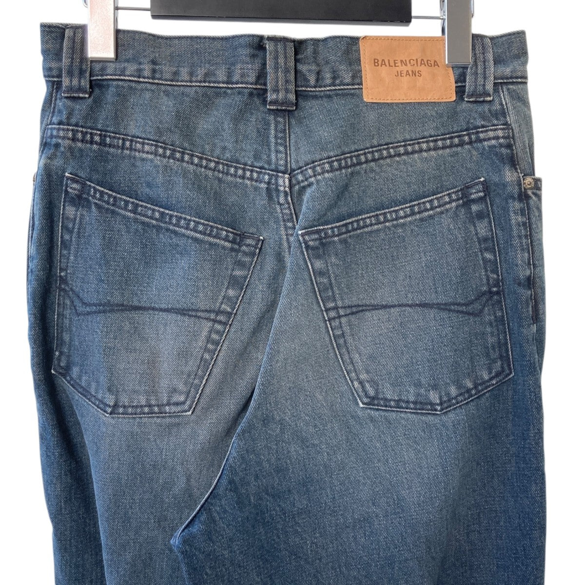 BALENCIAGA Denim skirt shortsデニムスカートショーツ675235 TJW57 古着・中古-4枚目のアイテム画像