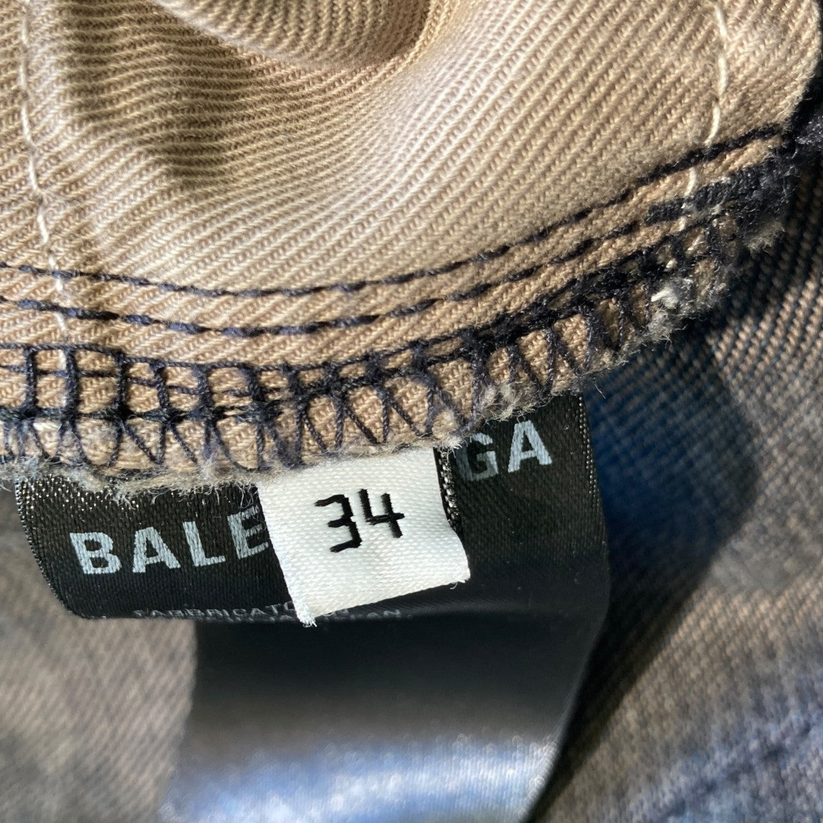 BALENCIAGA Denim skirt shortsデニムスカートショーツ675235 TJW57 古着・中古-7枚目のアイテム画像