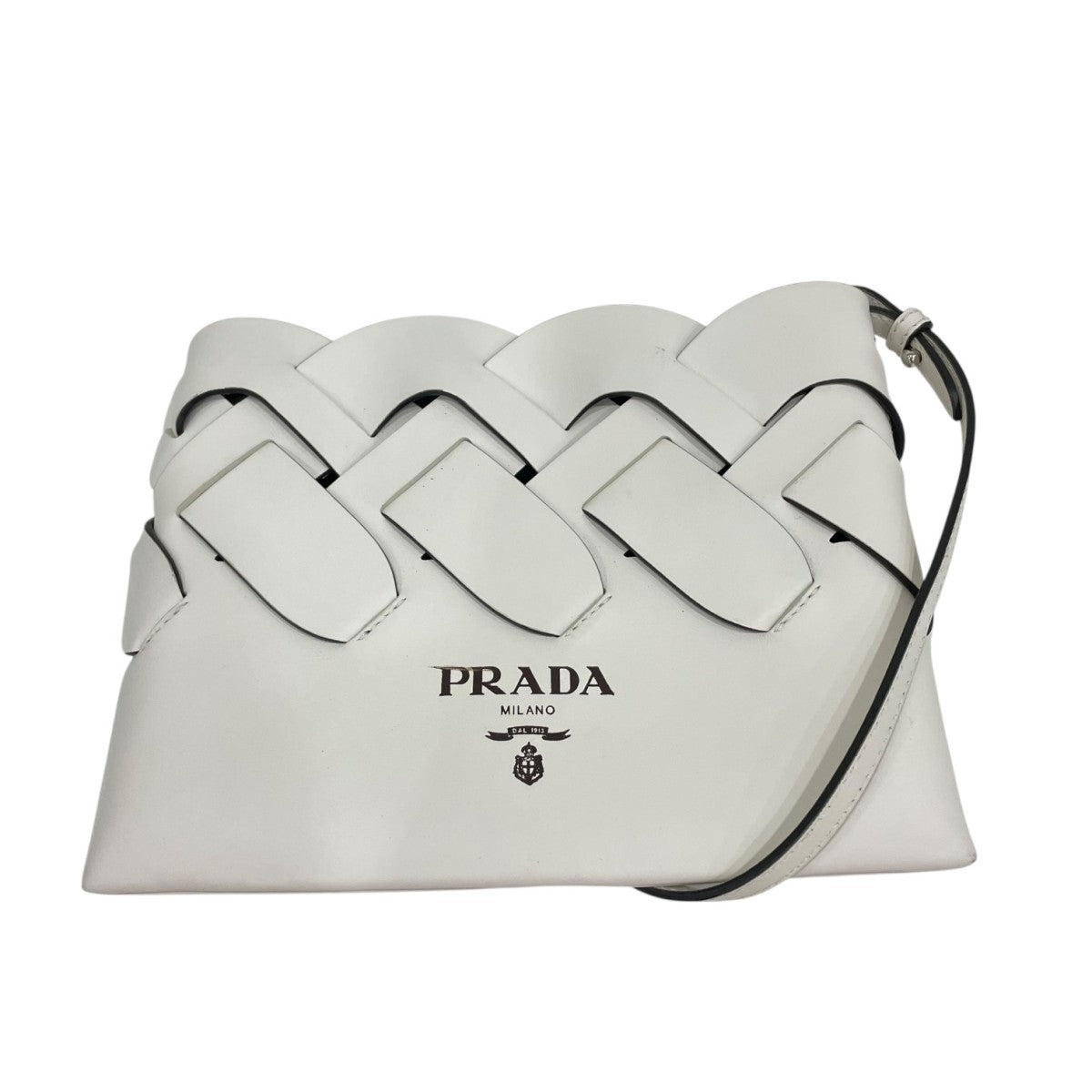 PRADA ヴィッテロイントレチャートショルダーバッグ1BH158 古着・中古-1枚目のアイテム画像