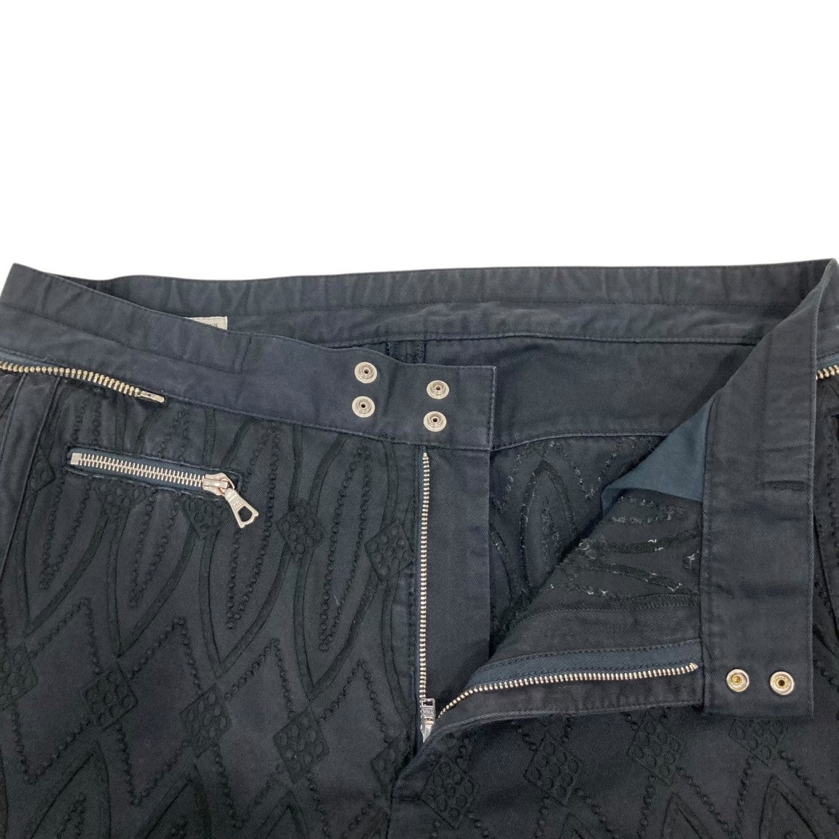 DRIES VAN NOTEN バイカーパンツ 古着・中古-3枚目のアイテム画像