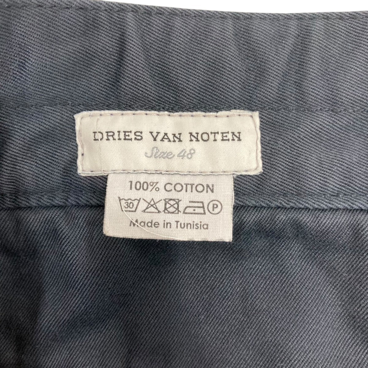 DRIES VAN NOTEN バイカーパンツ 古着・中古-6枚目のアイテム画像
