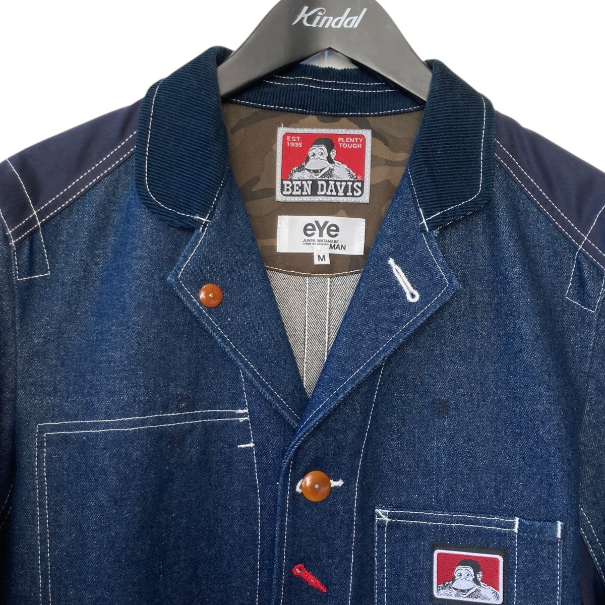 eYe COMME des GARCONS JUNYAWATANABE MAN×BEN DAVIS 18SSカバーオール