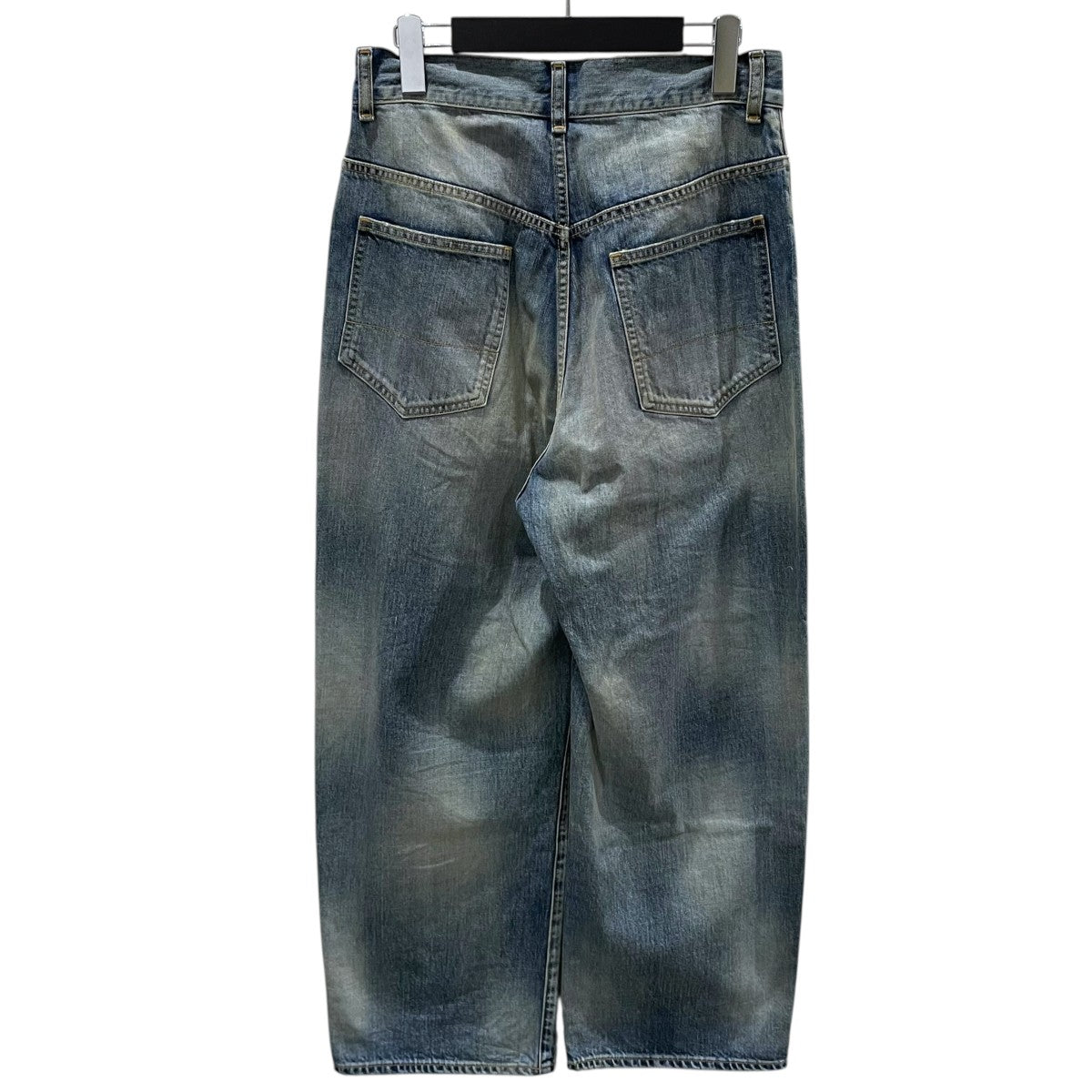 パンツ ANCELLM ANC-PT93-A 25AW ANCELLM(アンセルム) 25AW 加工デニムパンツ #01 AGING01 ANC-PT93-A