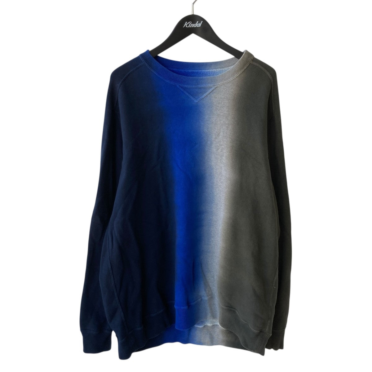 sacai スウェット　グラデーション サイズ1 ブルー sacai(サカイ) グラデーショントレーナー23-03176M 23-03176M ブルー