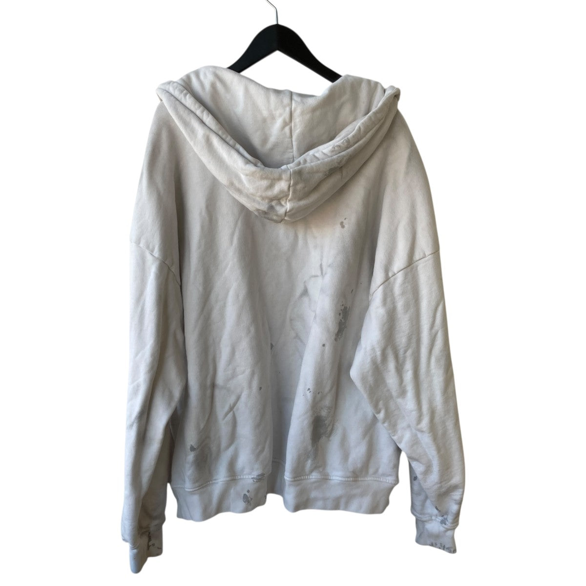 RUBBER BAND HOODIE   DIRTY WHITEパーカー